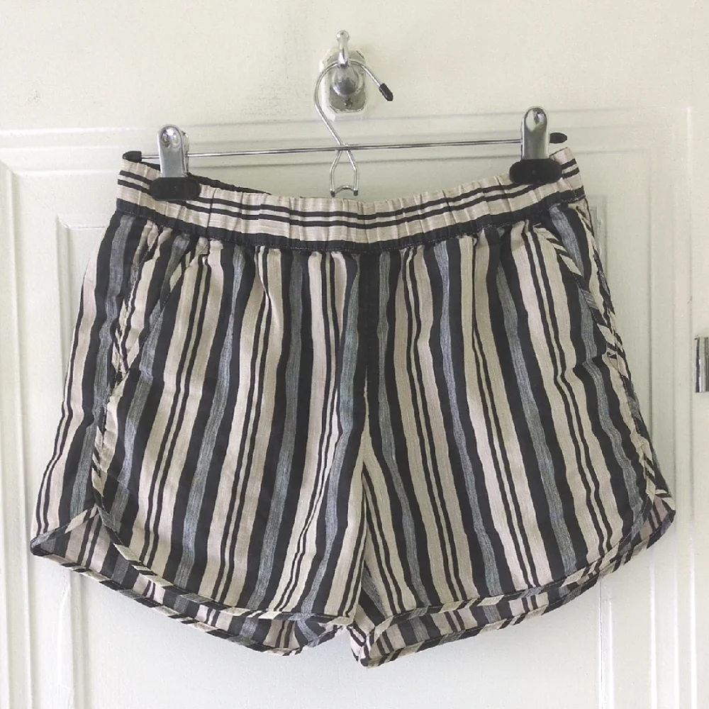 Madewell Pull-on Shorts In Evelyn Stripe